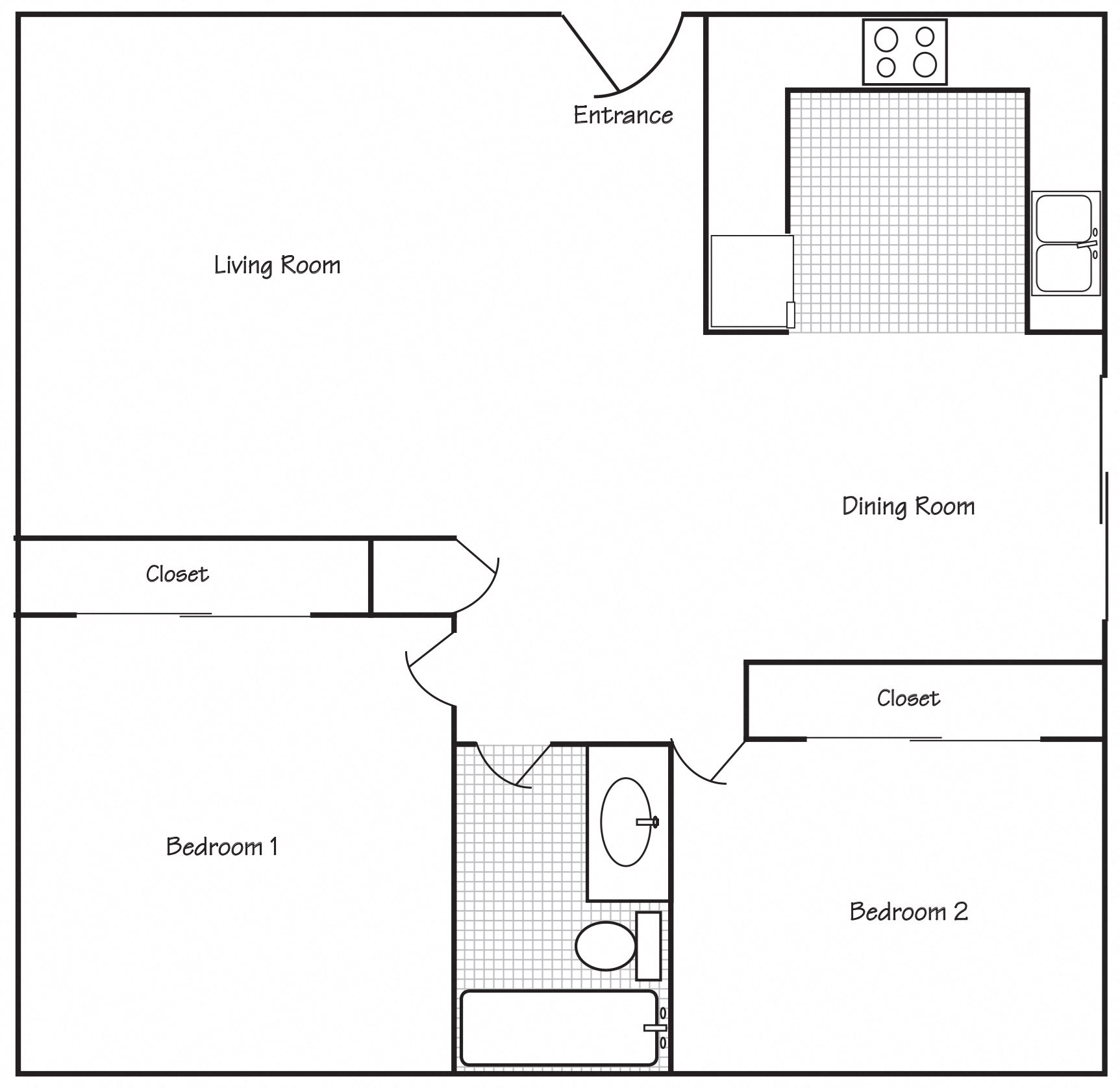 Pacific Apt Floor Plan 2x1 Pacific Apt Floor Plan 2x1